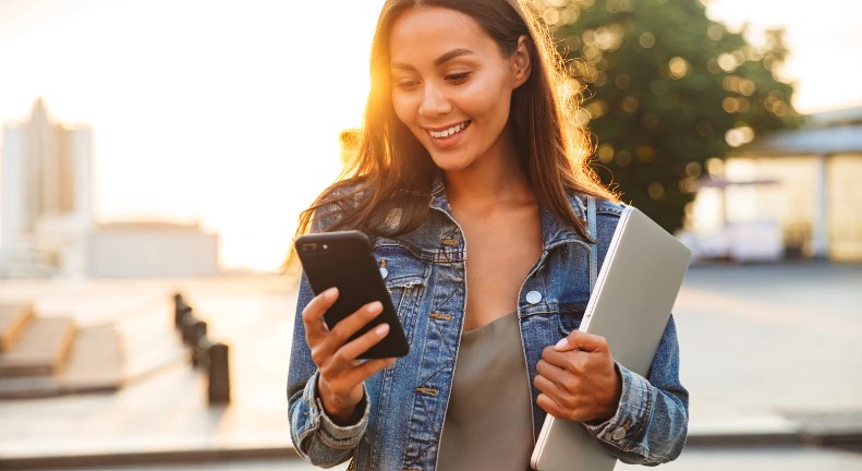 Via the Al Ansari Mobile App